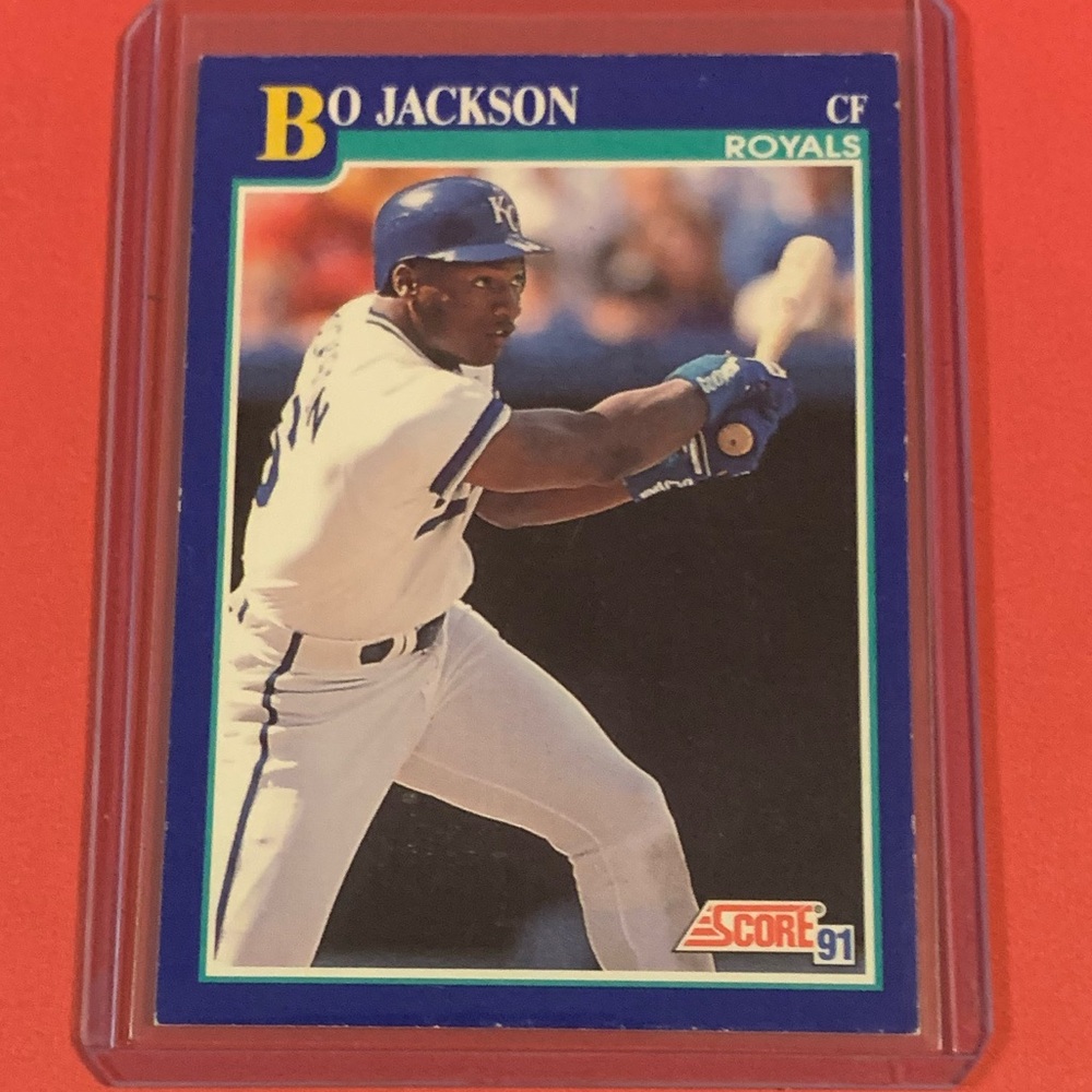 Bo Jackson #5 1991 Score Baseball Trading Card